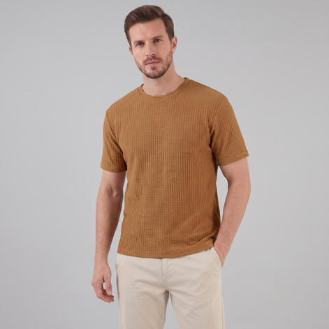 Men's Structured T-Shirt - Modern Comfort Fit