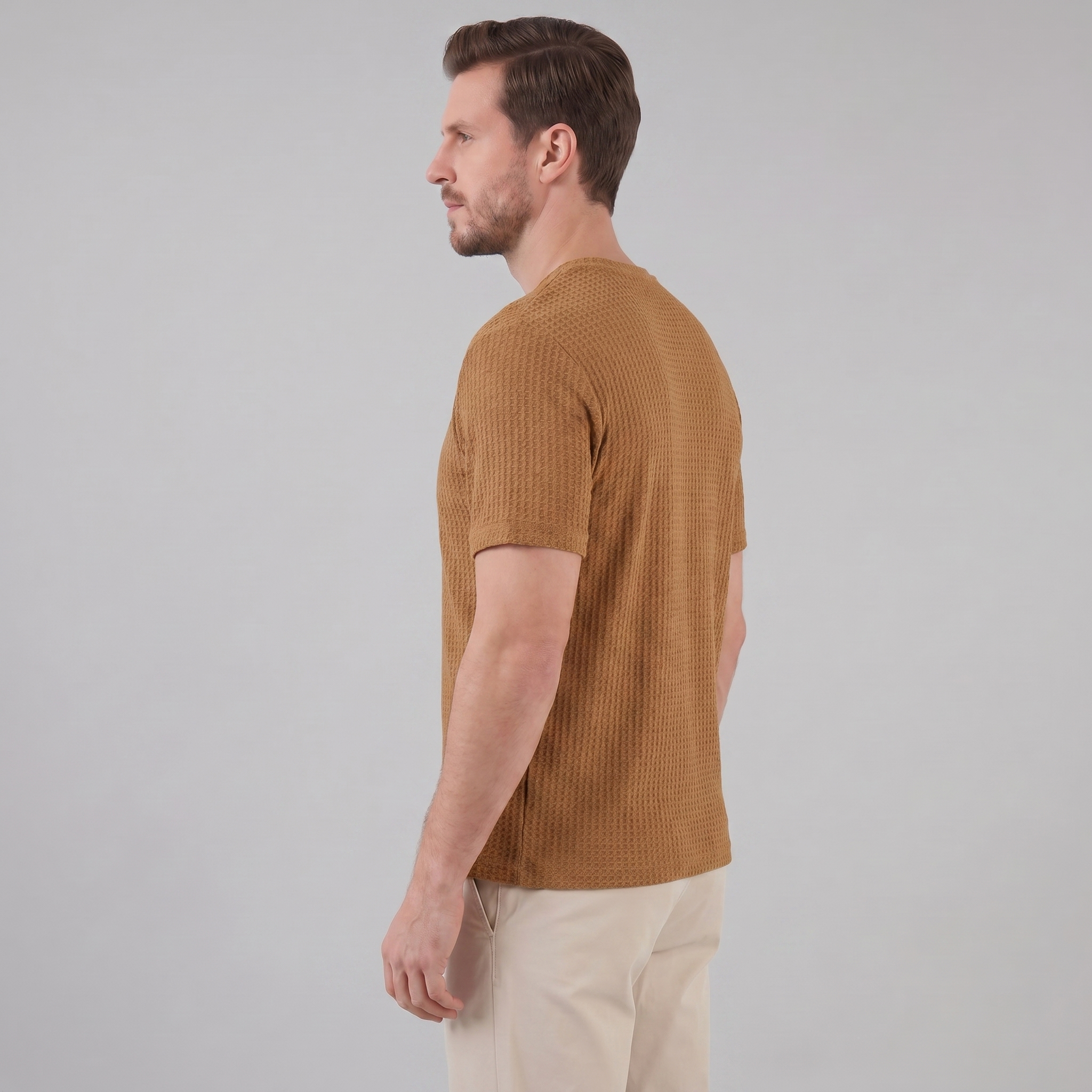 Men's Structured T-Shirt - Modern Comfort Fit