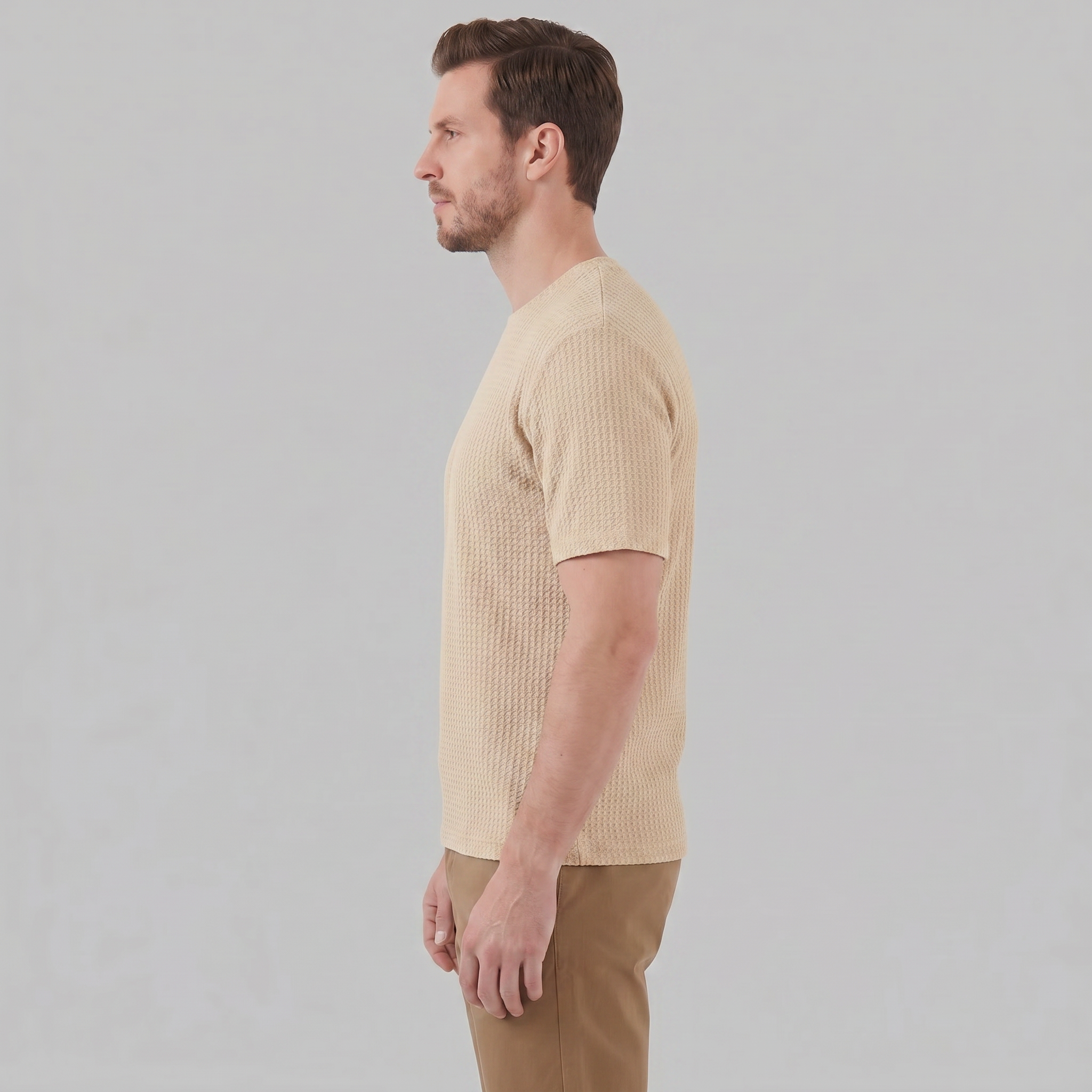Men's Structured T-Shirt - Modern Comfort Fit