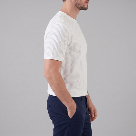 Men's Structured T-Shirt - Modern Comfort Fit