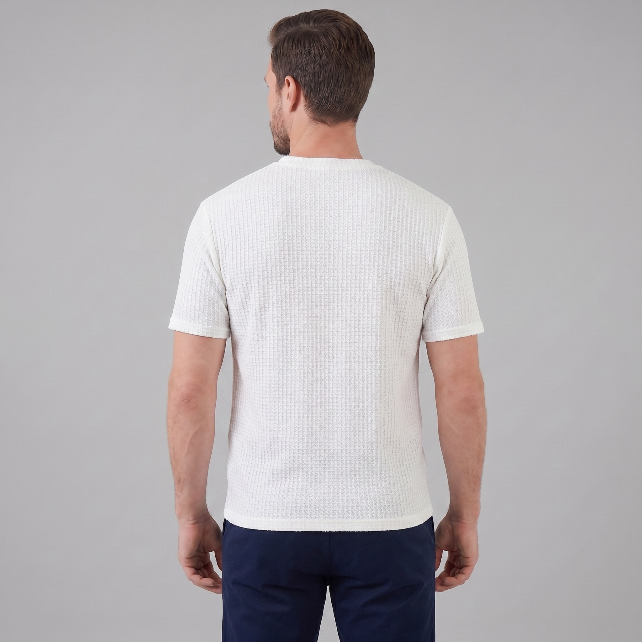 Men's Structured T-Shirt - Modern Comfort Fit