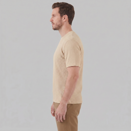Men's Structured T-Shirt - Modern Comfort Fit