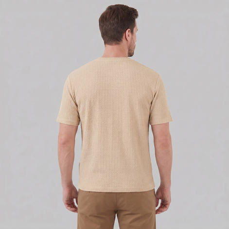 Men's Structured T-Shirt - Modern Comfort Fit