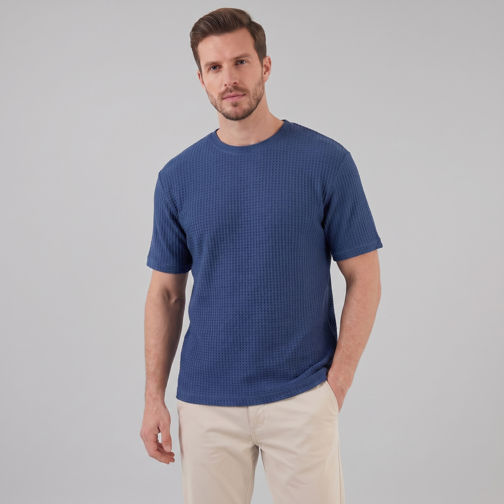 Men's Structured T-Shirt - Modern Comfort Fit