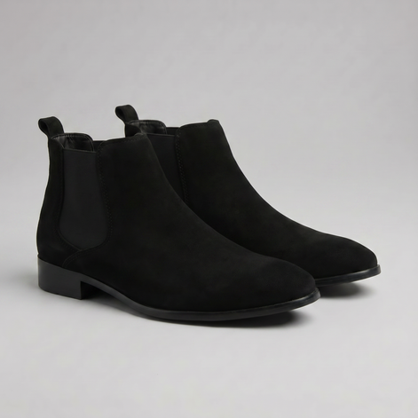 Men's Suede Chelsea Boots