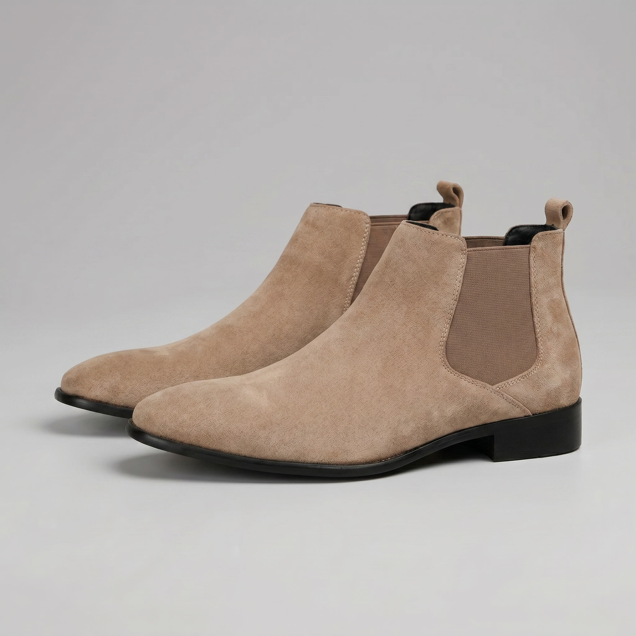 Men's Suede Chelsea Boots