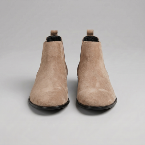 Men's Suede Chelsea Boots