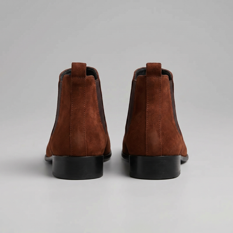 Men's Suede Chelsea Boots