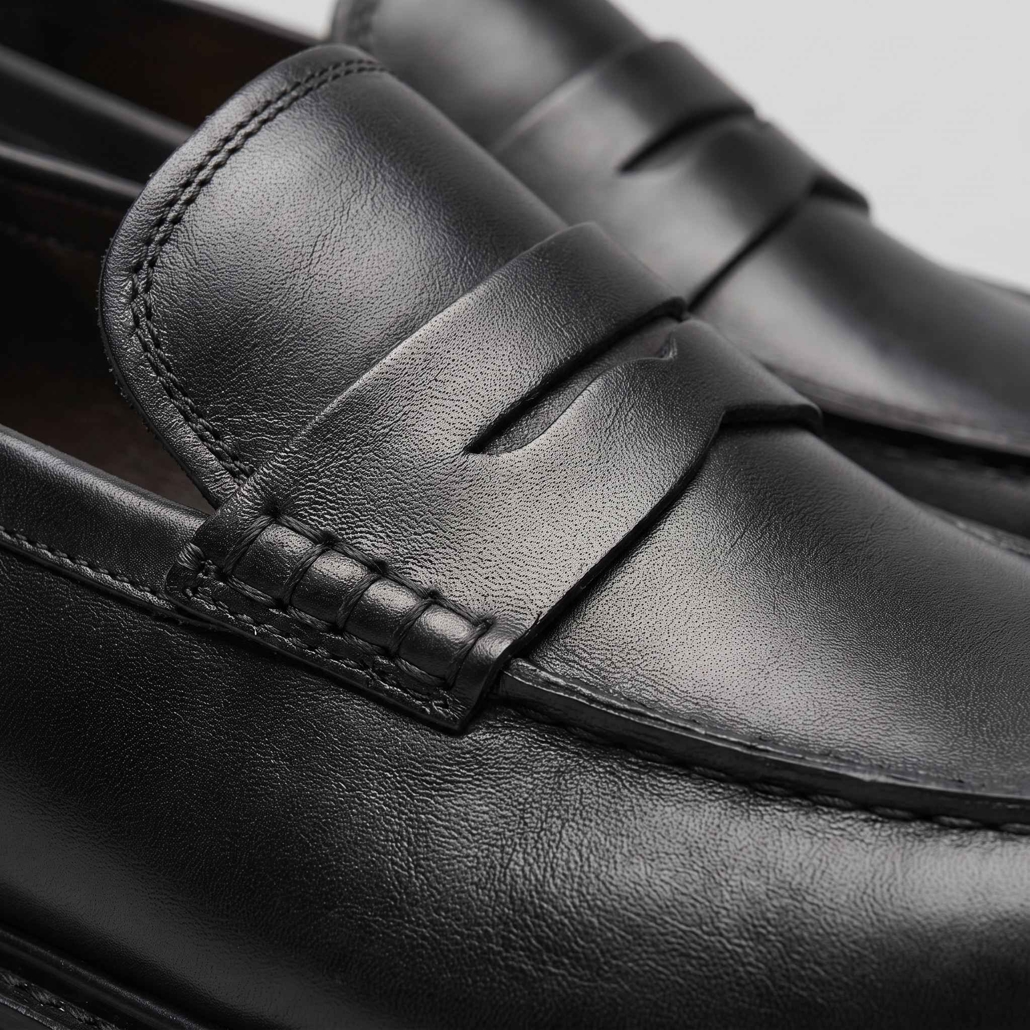 Men's Suede Chunky Sole Penny Loafers