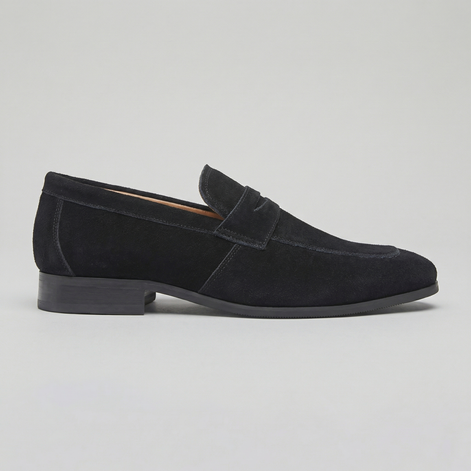 Men's Suede Classic Penny Loafers