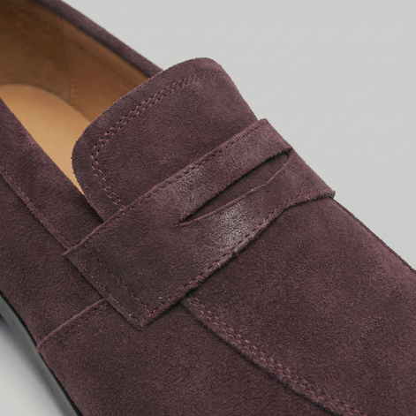 Men's Suede Classic Penny Loafers