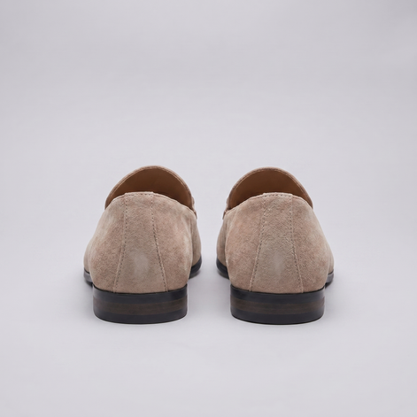 Men's Suede-Effect Horsebit Loafers