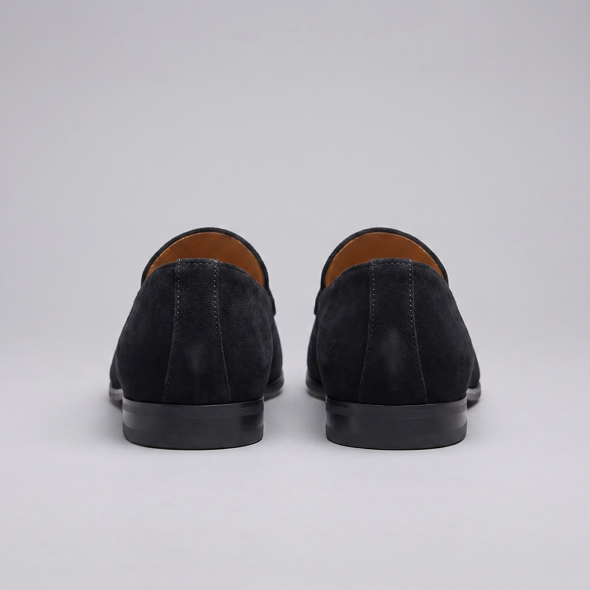 Men's Suede-Effect Horsebit Loafers