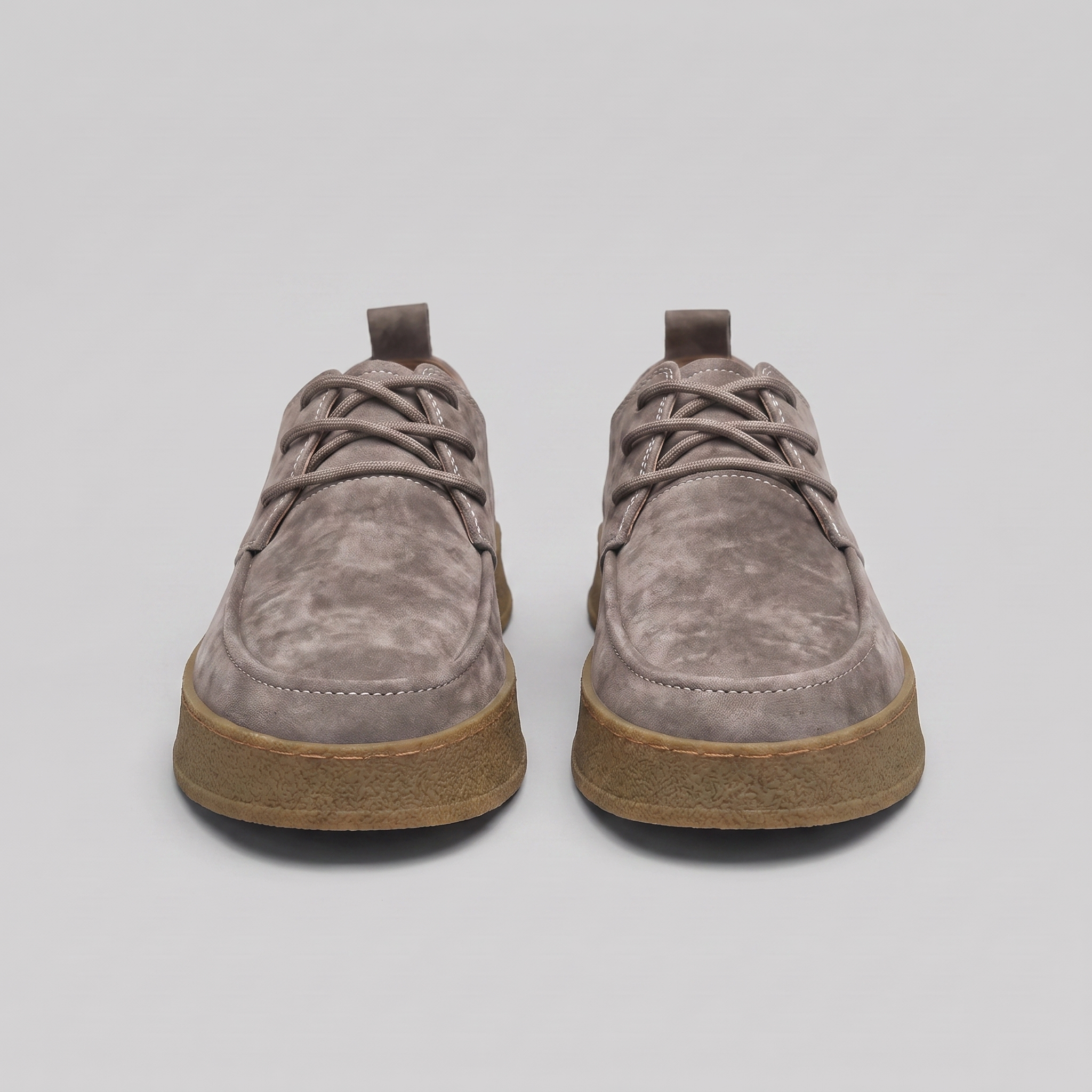 Men's Suede-Effect Lace-Up Casual Shoes