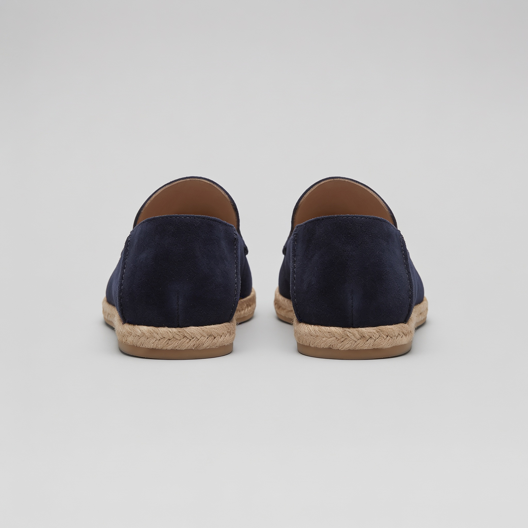 Men's Suede Espadrille Loafers