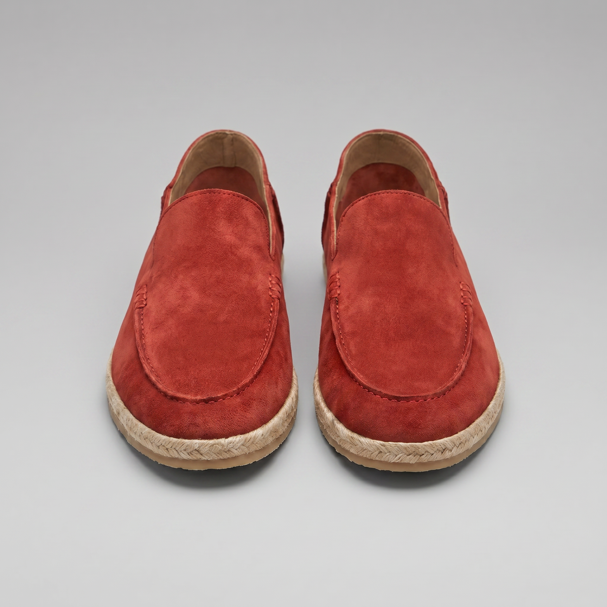 Men's Suede Espadrille Loafers