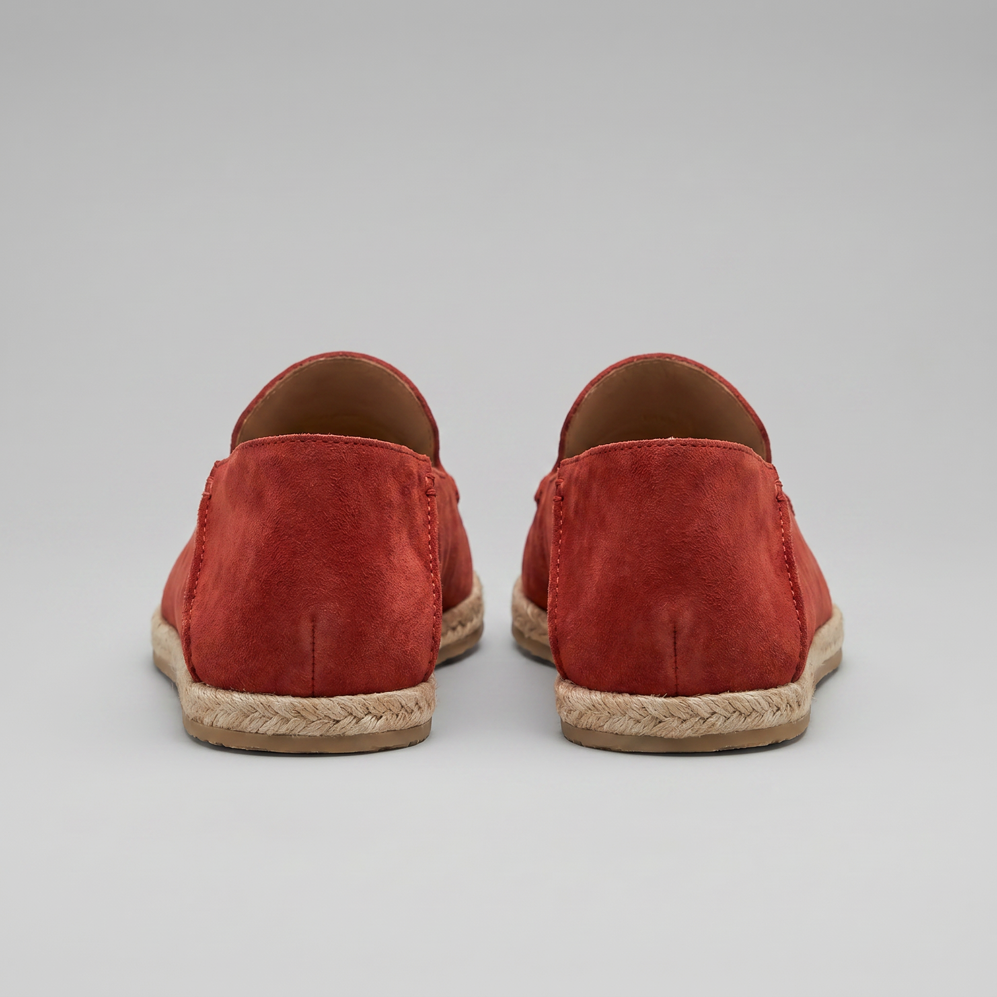 Men's Suede Espadrille Loafers