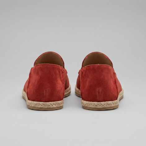 Men's Suede Espadrille Loafers