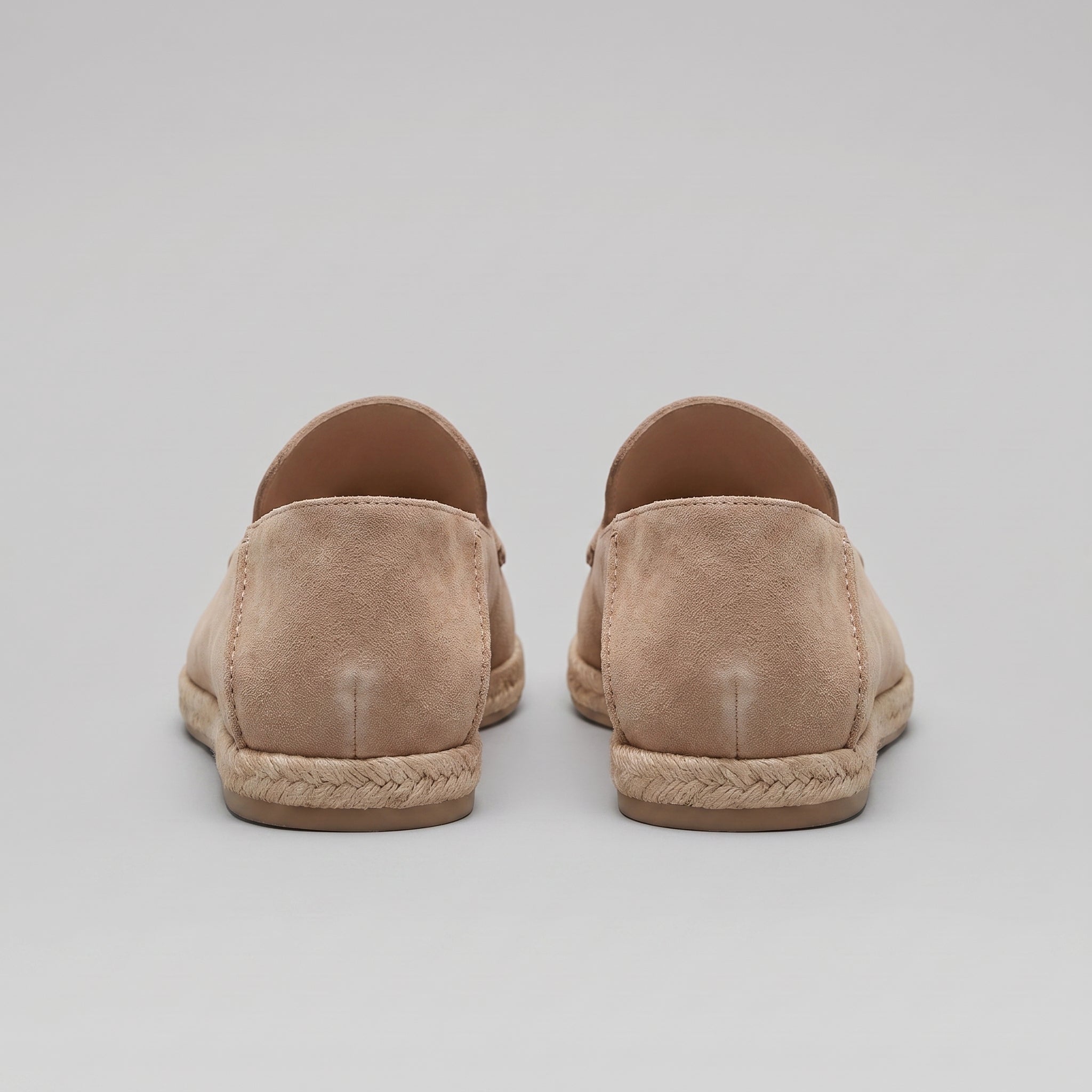 Men's Suede Espadrille Loafers