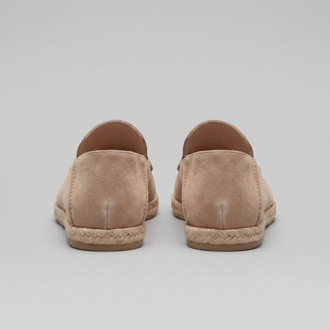 Men's Suede Espadrille Loafers