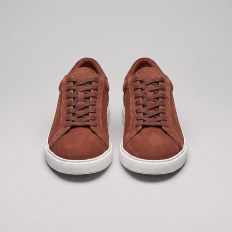 Men's Suede-Finish Low-Top Sneakers