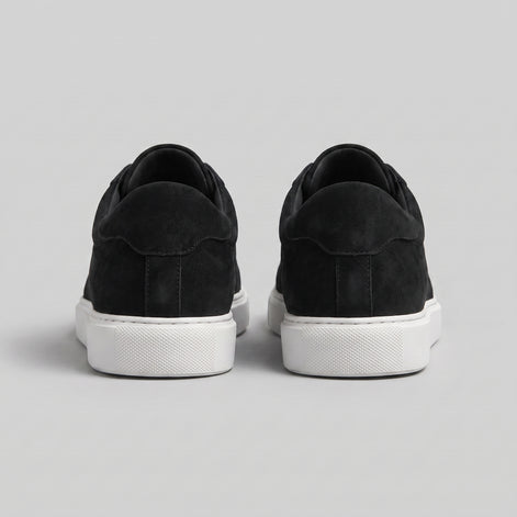 Men's Suede-Finish Low-Top Sneakers