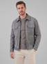 Men's Suede Jacket with Zip-Collar