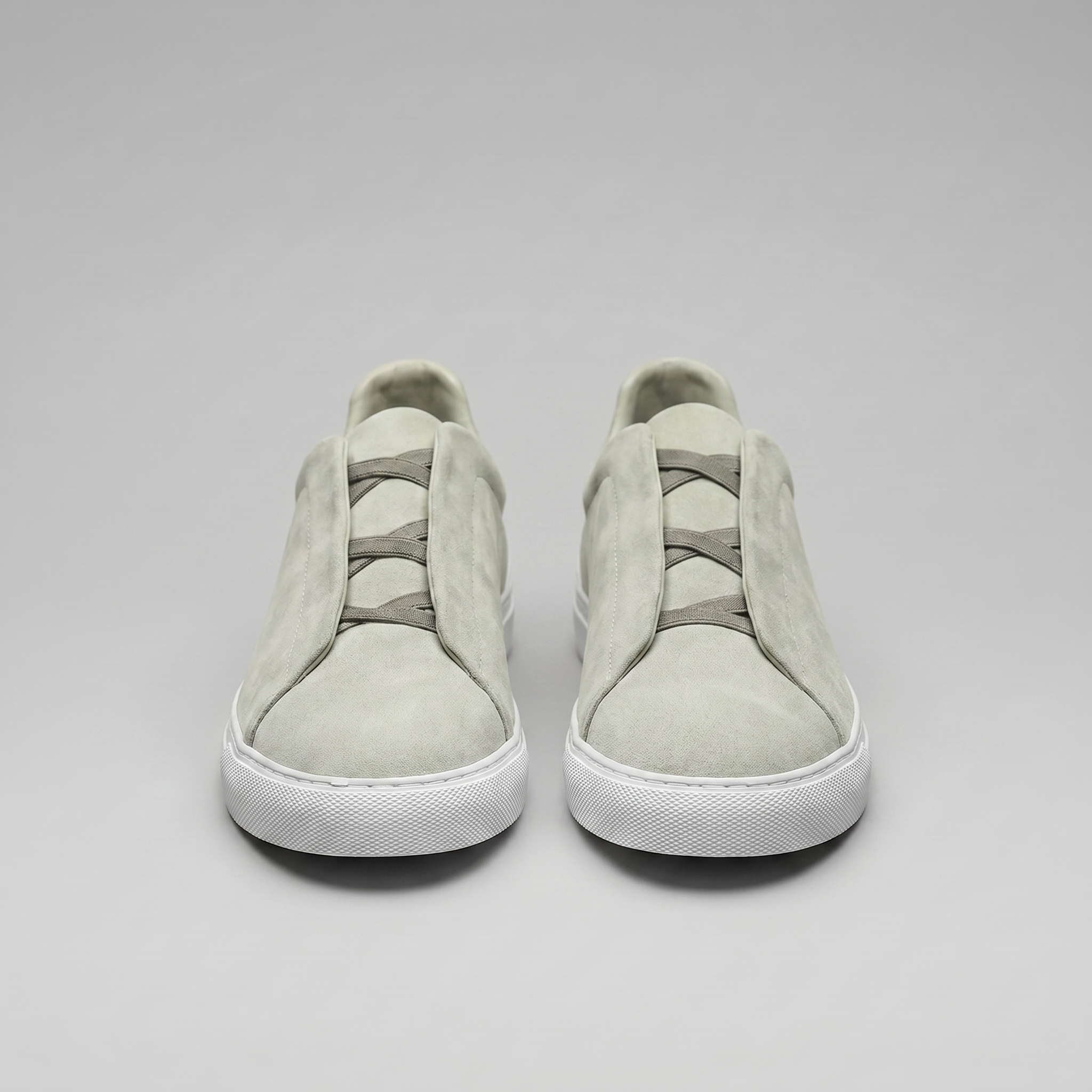Men's Suede Leather Slip-On Trainers