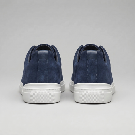 Men's Suede Leather Slip-On Trainers
