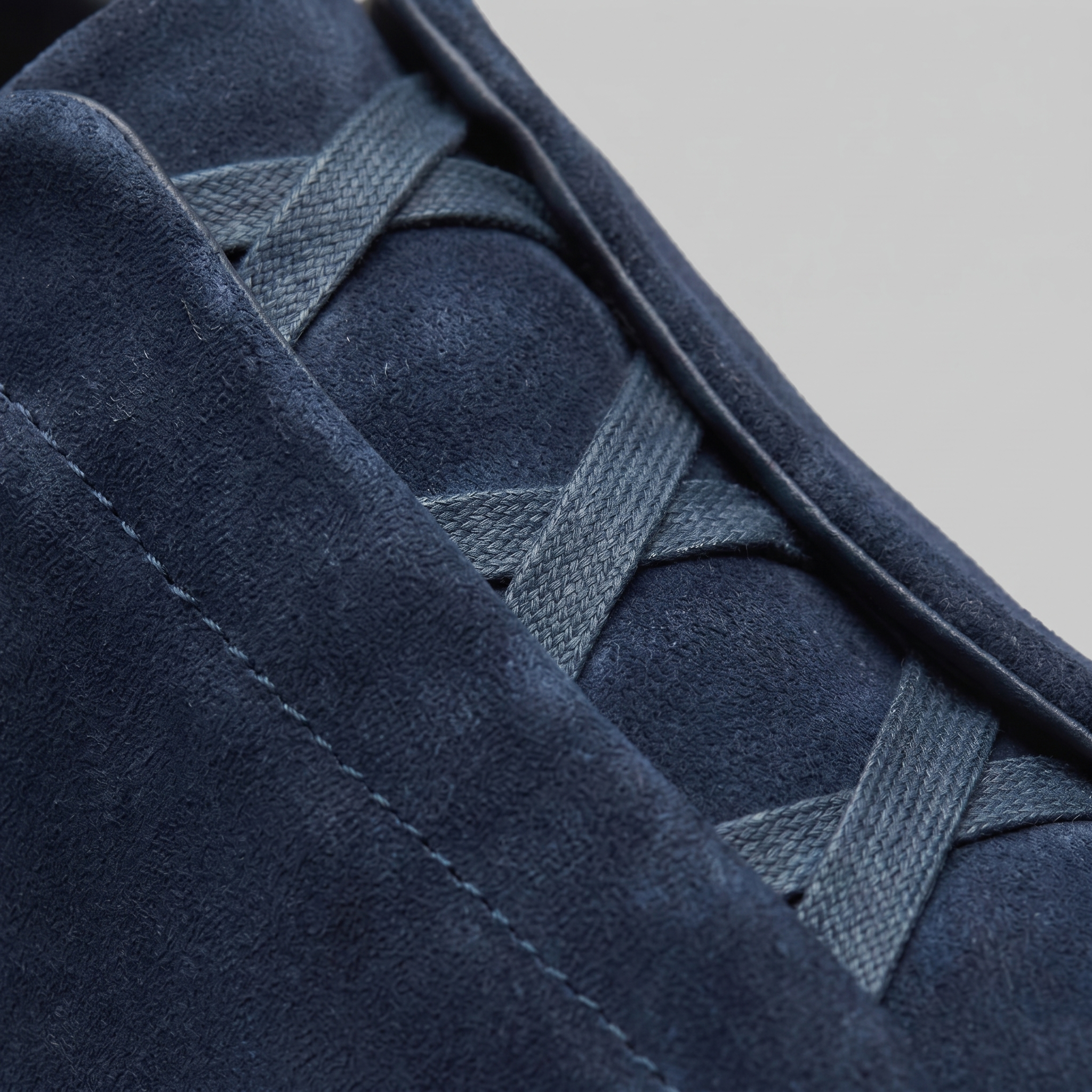 Men's Suede Leather Slip-On Trainers