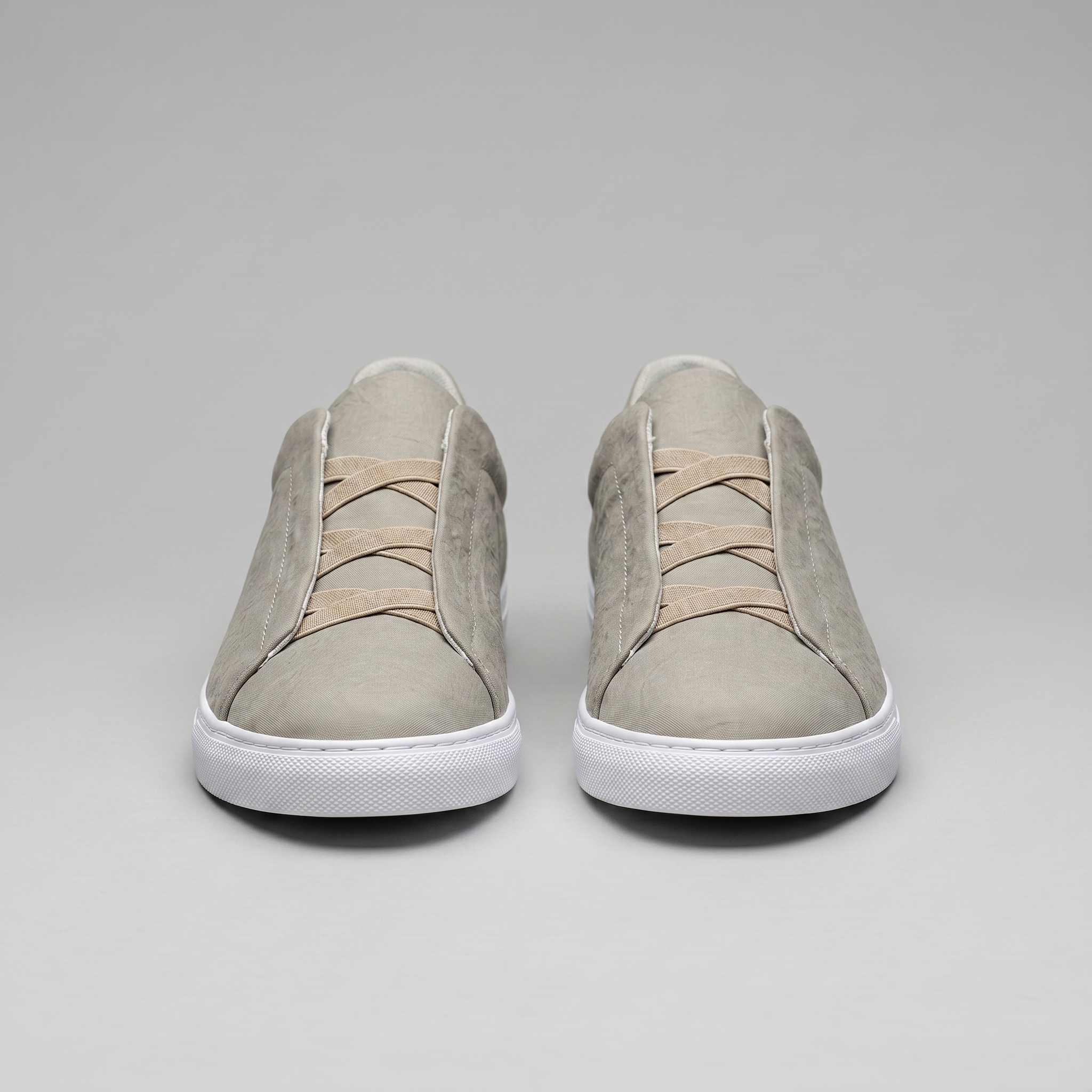 Men's Suede Leather Slip-On Trainers