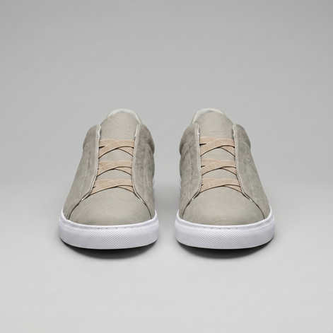 Men's Suede Leather Slip-On Trainers