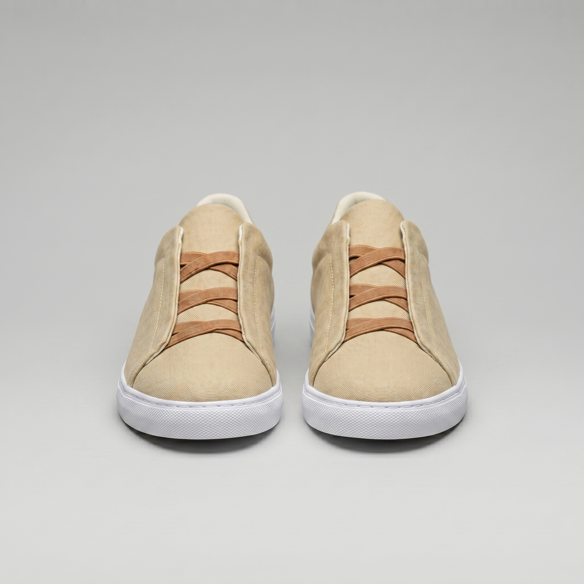 Men's Suede Leather Slip-On Trainers