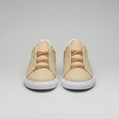 Men's Suede Leather Slip-On Trainers