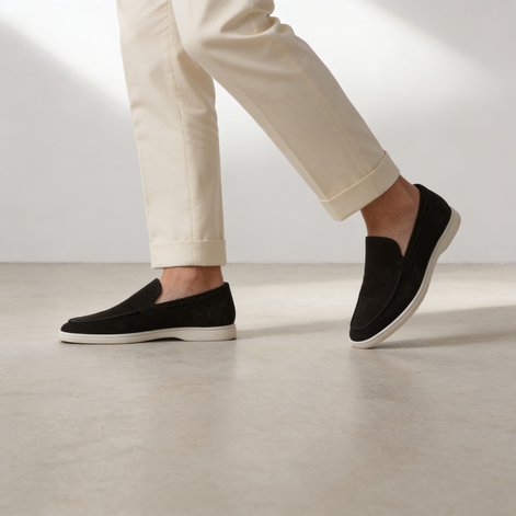 Men's Suede Loafers