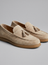 Men's Suede Loafers with Classic Details