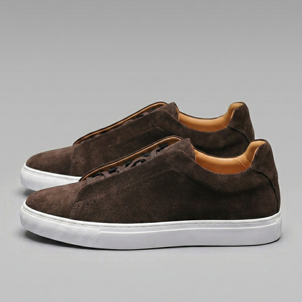 Men's Suede Low Sneakers