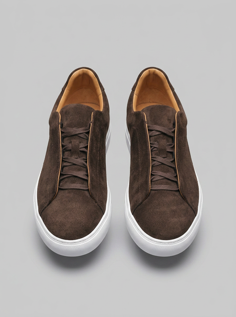 Men's Suede Low Sneakers