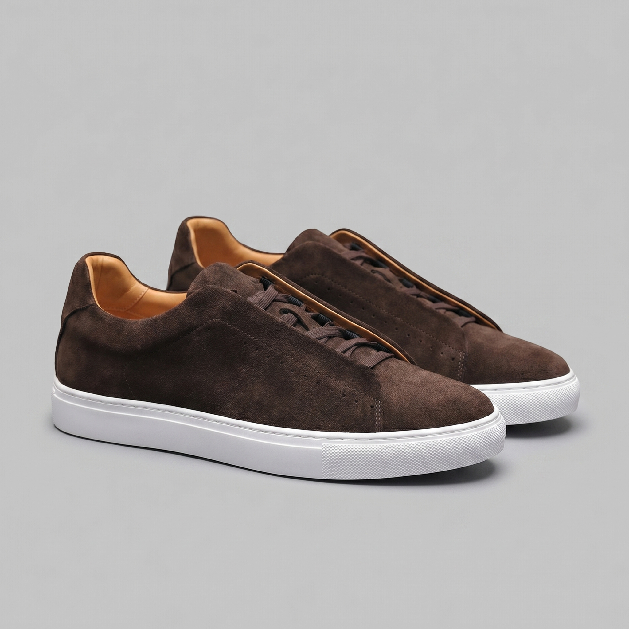 Men's Suede Low Sneakers
