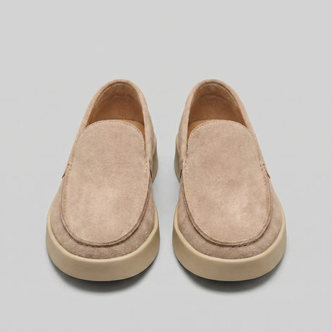 Men's Suede Mid Loafers