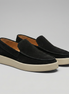 Men's Suede Mid Loafers
