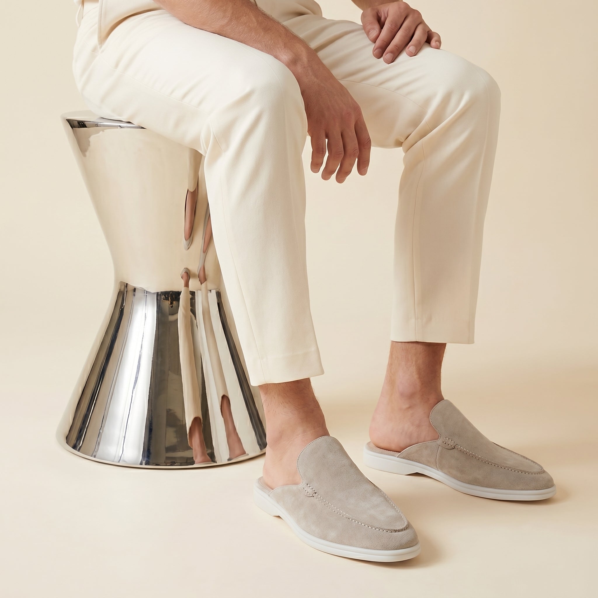 Men's Suede Mules