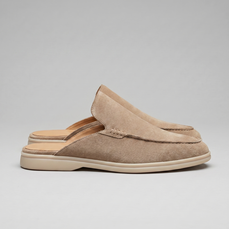 Men's Suede Mules