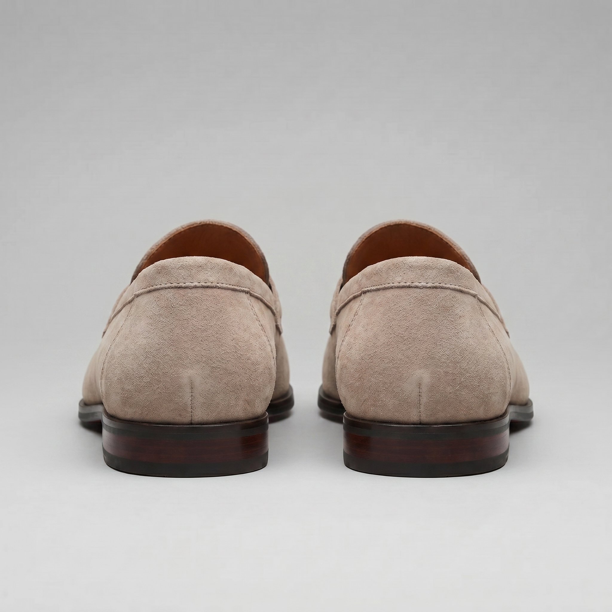 Men's Suede Penny Loafers