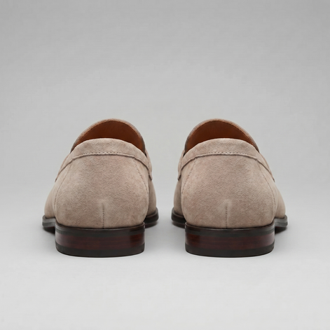Men's Suede Penny Loafers