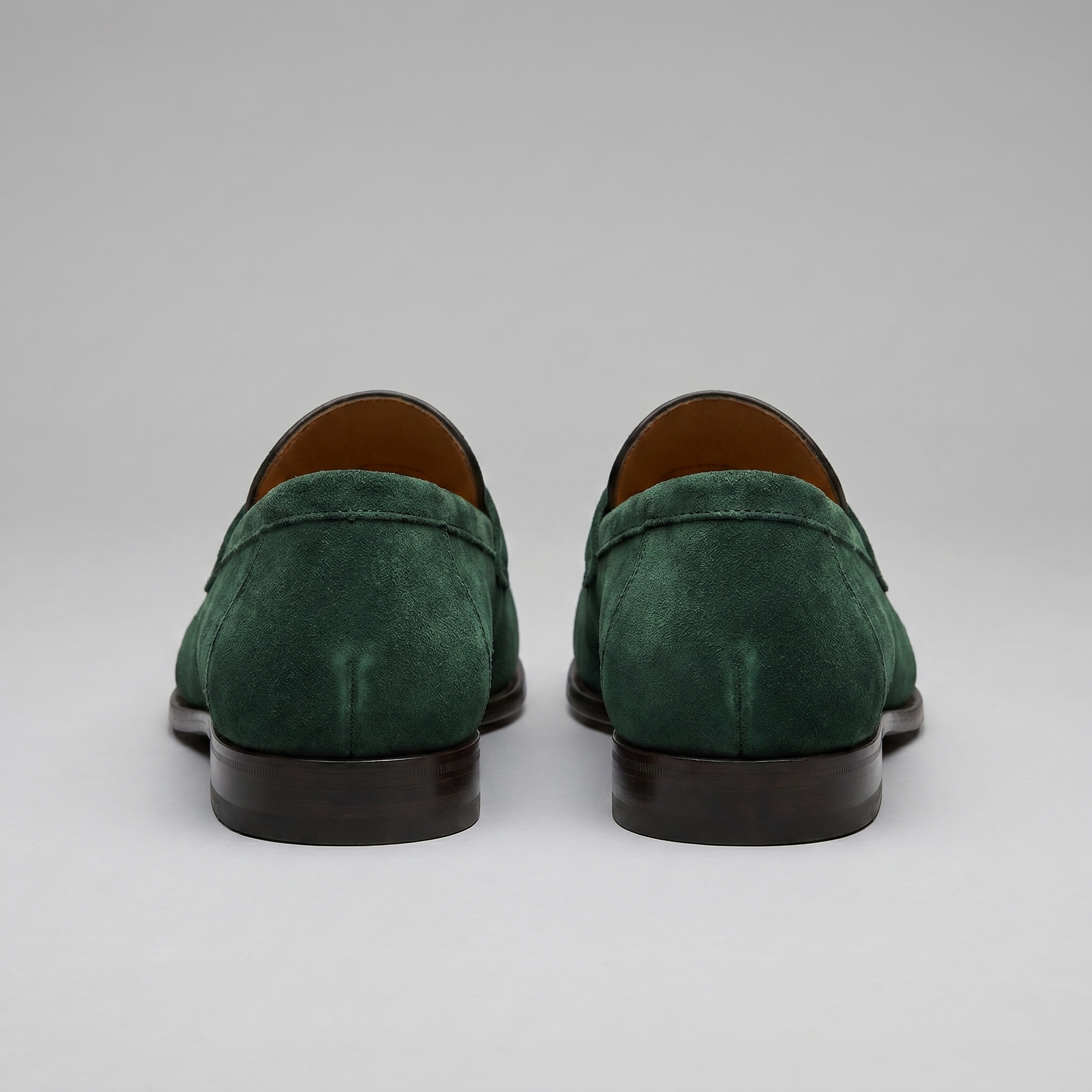 Men's Suede Penny Loafers
