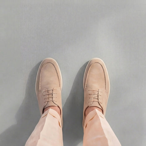 Men's Suede Shoes - Elegant Formal Footwear