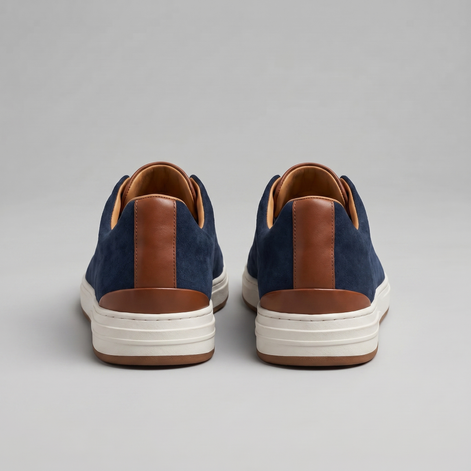 Men's Suede Slip-On Casual Sneakers