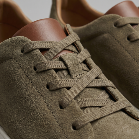 Men's Suede Slip-On Casual Sneakers