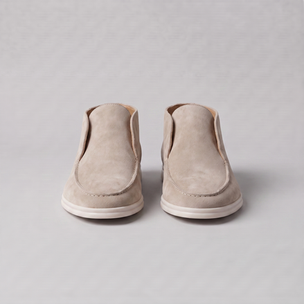 Men's High Suede Loafers